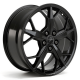 2020-2025 Corvette C8 19" & 20" 5-Open Trident Spoke Wheel Kit in Black (Includes 4)