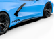 2020-2023 C8 Corvette Carbon Fiber Z06 Style Side Skirts