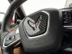 2020-2024 Corvette C8 Carbon Fiber Steering Wheel Horn Button Cover Overlay
