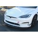 2021-2024 Tesla Model S Plaid Front Carbon Fiber Splitter
