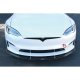 2021-2024 Tesla Model S Plaid Front Carbon Fiber Splitter