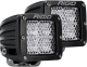 Diffused Surface Mount Black Pair D-Series Pro RIGID Industries 202513