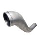 Diamond Eye 221040 Aluminized Turbocharger Down Pipe