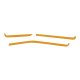 2020-2025 C8 Corvette Interior Dash Trim Accents - Matte Gold