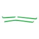 2020-2023 C8 Corvette Interior Dash Trim Accents - Gloss Lime Green