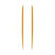 1984-1996 C4 Corvette Hood Stripe Decals - Matte Orange