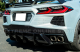 2020-2024 C8 Corvette Z51 Carbon Fiber Rear Diffuser Fins