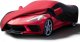 2005-2013 Corvette C6 Heavy Duty Exterior All Weather Waterproof Outdoor Car Cover Red/Black