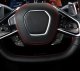 2020-2025 Corvette C8 Real Carbon Fiber Steering Buttons Overlays (4 pcs), 100% Genuine Carbon Fi...
