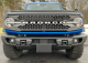 2021-2025 Ford Bronco Capable Bumper License Plate Mounting Bracket - No Drilling