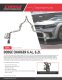 Corsa 2015-2023 Charger SRT/Hellcat/Redeye 2.75in Valved Catback DRE w/ Single 4.5in Blk PVD Tips