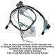 1959 Cadillac Fleetwood/Seville/DeVille/El Dorado Dash Instrument Cluster Harness by Lectric Limi...