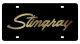 Chevrolet Stingray Acrylic License Plate Eurosport Daytona