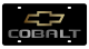 Chevrolet Cobalt Carbon Steel License Plate by Eurosport Daytona