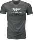 Fly Racing 352-0136S Fly Evolution Tee Asphalt Sm