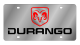 Dodge Durango Stainless Steel License Plate by Eurosport Daytona