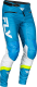 Fly Racing Youth Rayce MTB/BMX Bicycle Pants (Blue/White/Lime Green, 18)