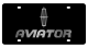 Eurosport Daytona Lincoln Aviator Acrylic License Plate