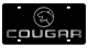 Cougar Acrylic License Plate by Eurosport Daytona