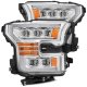 2011-2016 AlphaRex Nova-Series LED Projector Headlights Chrome Plank Style Design