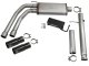 aFe Rebel Series CB 3in Middle Side Exit SS Exht w/ Black Tips 09-16 Chevy Silverado/GMC Sierra 1...