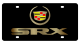 Cadillac SRX Carbon Steel License Plate by Eurosport Daytona