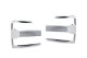 2015-2019 Chevrolet Silverado HD Morimoto Headlight Trim ABS Plastic Chrome Finish Pair