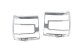 2016-2018 Chevrolet Silverado 1500 Morimoto Painted Headlight Trim - ABS Plastic, Chrome Finish, ...
