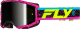 Fly Racing Zone MX ATV Off-Road Riding Goggle (Pink/Black/Hi-Vis Yellow, Adult)