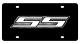 Chevrolet SS Badge Carbon Steel License Plate Eurosport Daytona
