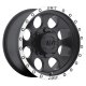 Mickey Thompson Classic Baja Lock Wheel - 17x9, 5x5.50 Bolt Pattern, 4.500" Backspace, Matte Blac...