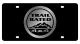 Eurosport Daytona Jeep Trail Rated 4X4 Carbon Steel License Plate
