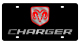 Dodge Charger Carbon Steel License Plate by Eurosport Daytona