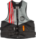 Fly Racing Adult Neoprene Floatation Vest (Black/Grey/Red Medium)