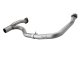 AFE Filters 48-46208 Twisted Steel Y-Pipe Exhaust System Fits Wrangler (JK)