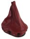C5 1997-2004 Corvette Leather Shift Boot With Retainer -Red