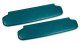 1959-1960 C1 Corvette Sunvisors Turquoise