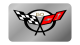 Chevrolet Corvette Stainless Steel Rear Exhaust Enhancer Plate 50TH Anniversary Eurosport Daytona