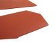 Leather Console Side Panels Cinnabar 1981 Early For 1981 Corvette