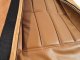 Leather Seat Covers Dark Saddle 100%-Leather For 1970-1971 Corvette