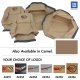 Leather Seat Covers Camel Lthr/Vnyl Original 2" Bolster For 81-82 Corvette
