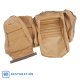 Leather Seat Covers Camel Lthr/Vnyl Original 2" Bolster For 81-82 Corvette