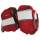 Embroidered Leather Seat Covers Claret w/ 4" Bolster For 1980 Corvette