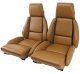 Mounted "Leather-Like" Vinyl Seat Covers Saddle Standard For 88 Corvette