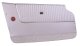 Door Panels Silver W/Silver rpet Convertible W/Trim For 1964 Corvette