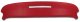 Classic Car Dashes Dash Shield- Red For 1968-1969 Corvette