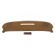 Classic Car Dashes Dash Shield Dark Buckskin For 1976 Corvette