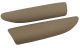 C6 2005-2013 Corvette Leather Armrest Pads in Cashmere