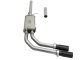 aFe Rebel Series CB 3in Middle Side Exit SS Exht w/ Black Tips 09-16 Chevy Silverado/GMC Sierra 1...