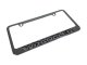 Jeep Wrangler Chrome License Plate Frame